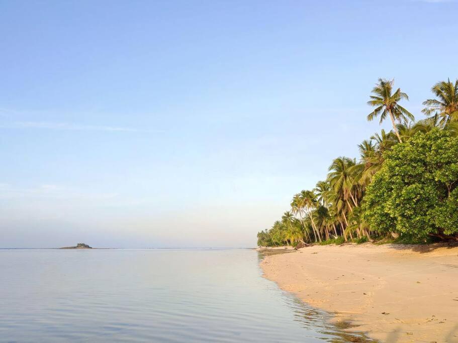 The Bamboo Houses - Tropical Garden & Empty Beach General Luna  Exterior foto