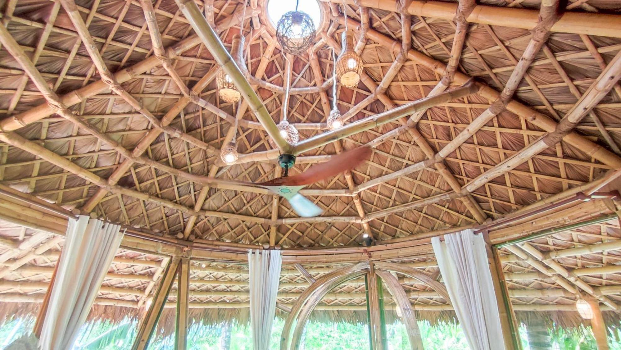 The Bamboo Houses - Tropical Garden & Empty Beach General Luna  Exterior foto